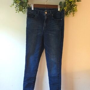 Simply Vera Vera Wang Dark Blue Skinny Jeans